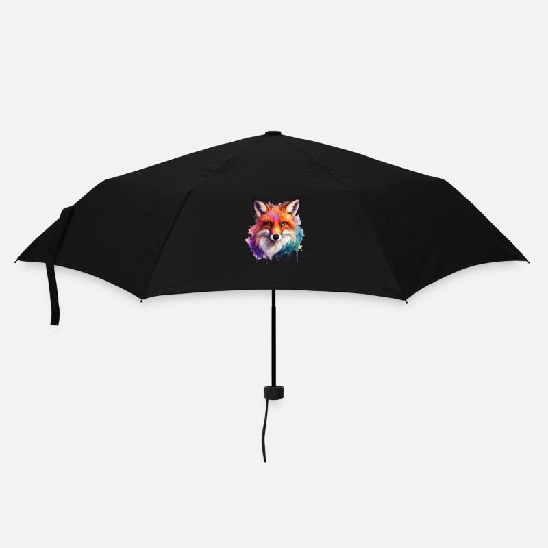 Renard magique - Parapluie standard - noir