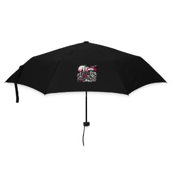 Romantic Paris Hollywood – City Magic Art - Umbrella (small) - black - Front