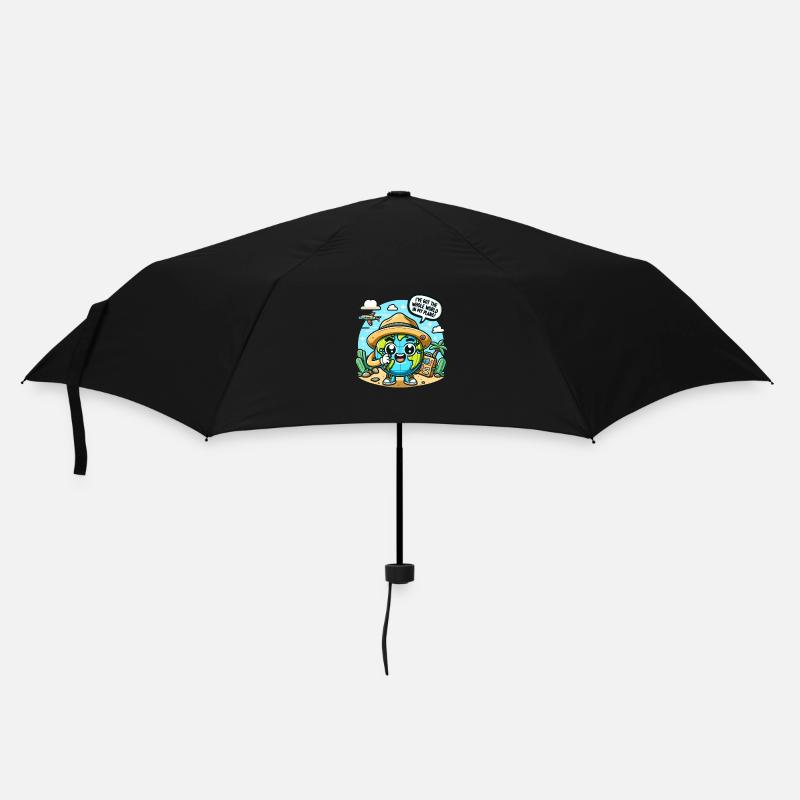 Le monde dans mes plans - Parapluie standard - noir