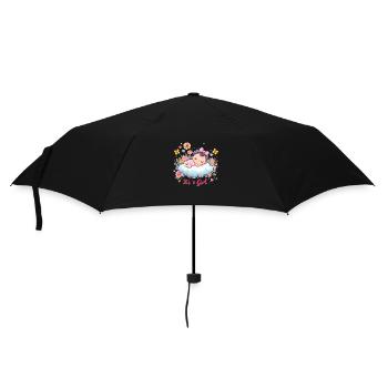 It`s a Girl - Regenschirm (klein) - Schwarz - Vorne