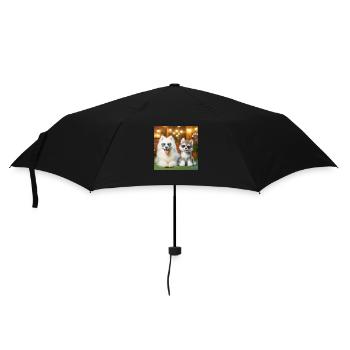 Samoyed Gang - Umbrella (small) - black - Front