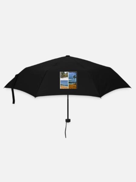 Punta Cana - Regenschirm (klein) - Schwarz