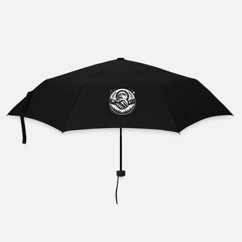 Connexion cosmique - Parapluie standard - noir