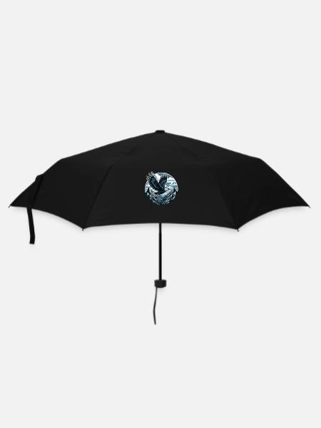 Aigle majestueux - Parapluie standard - noir
