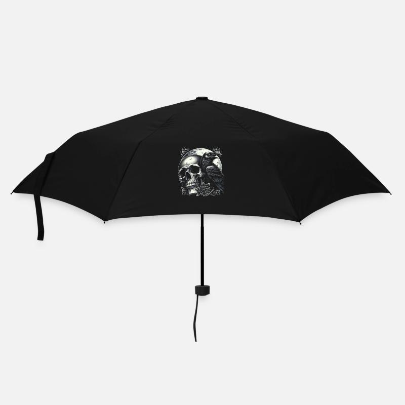 Wache des Mondraben - Regenschirm (klein) - Schwarz