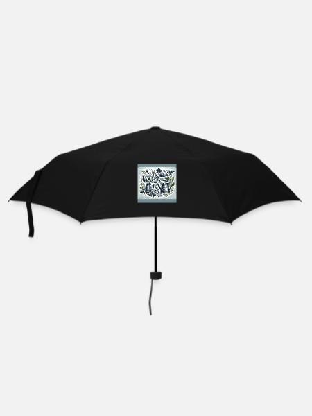 Gardener's Happiness - Umbrella (small) - black