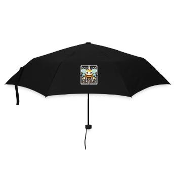 Oh Honey - Bees Illustration - Umbrella (small) - black - Front