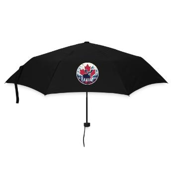 Kanada 5 - Regenschirm (klein) - Schwarz - Vorne