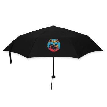 Wombat - Regenschirm (klein) - Schwarz - Vorne