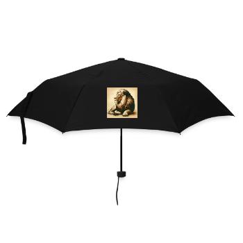 Lion - Parapluie standard - noir - Devant