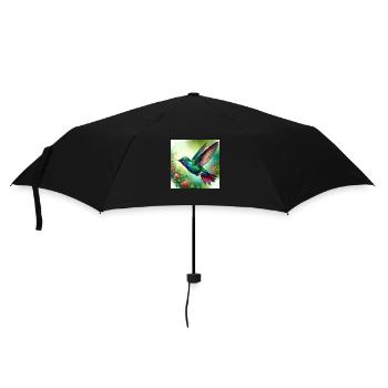 Hummingbird 1 - Umbrella (small) - black - Front