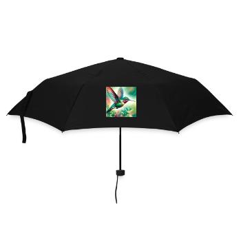 Hummingbird - Umbrella (small) - black - Front