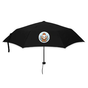 Clownfisch-Liebhaber - Regenschirm (klein) - Schwarz - Vorne