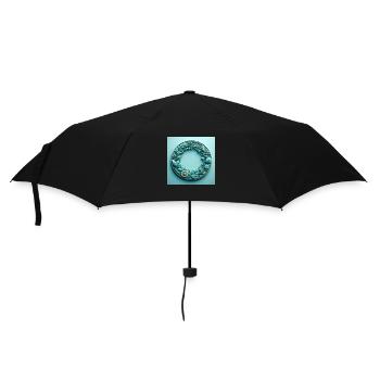 Aqua Marine Serenity - Regenschirm (klein) - Schwarz - Vorne