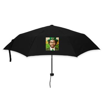 Saint Patrick's Day - Umbrella (small) - black - Front