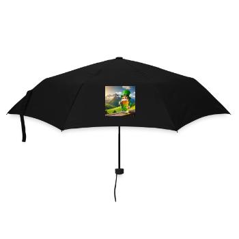 St. Patrick's Day - Regenschirm (klein) - Schwarz - Vorne