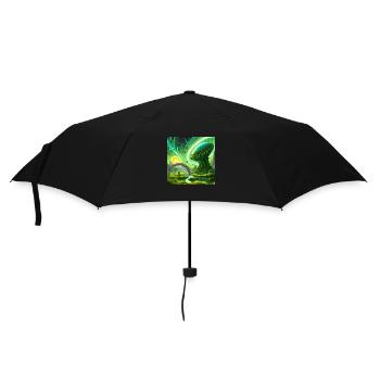 Beyond Borders - Umbrella (small) - black - Front