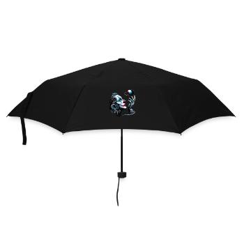Trickster | Archetyp - Regenschirm (klein) - Schwarz - Vorne
