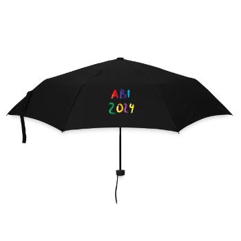 Abi 2024 - Regenschirm (klein) - Schwarz - Vorne