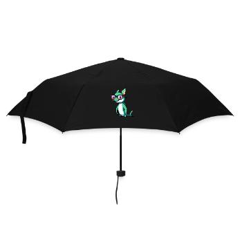 Pixer der Delfin - Regenschirm (klein) - Schwarz - Vorne