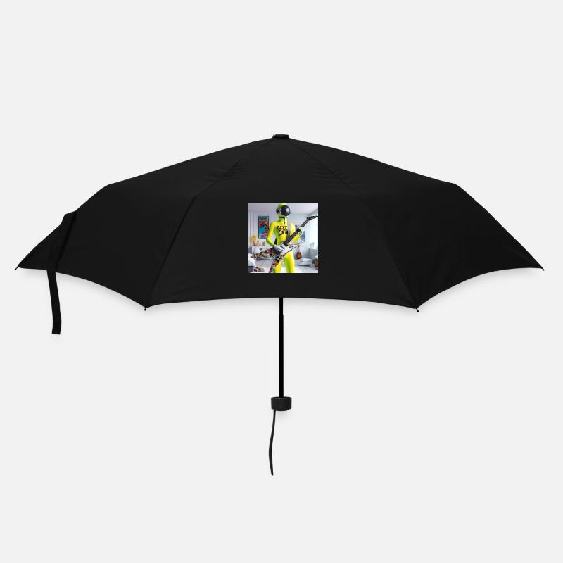 Neo Rockers 3 - Regenschirm (klein) - Schwarz