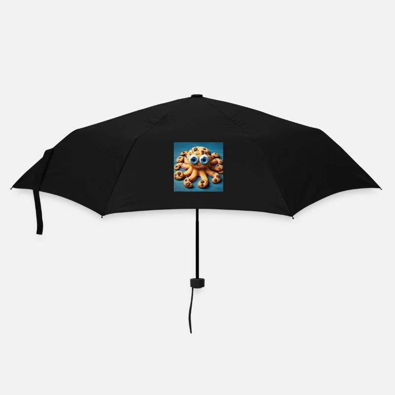 Cookiekrake - Regenschirm (klein) - Schwarz