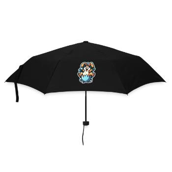 Easter Bunny Funny - Umbrella (small) - black - Front