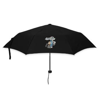 Augur dit non - Parapluie standard - noir - Devant