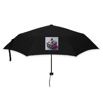 Joystick 9 - Regenschirm (klein) - Schwarz - Vorne