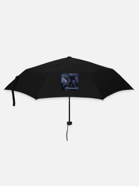 Shadow dragon - Regenschirm (klein) - Schwarz