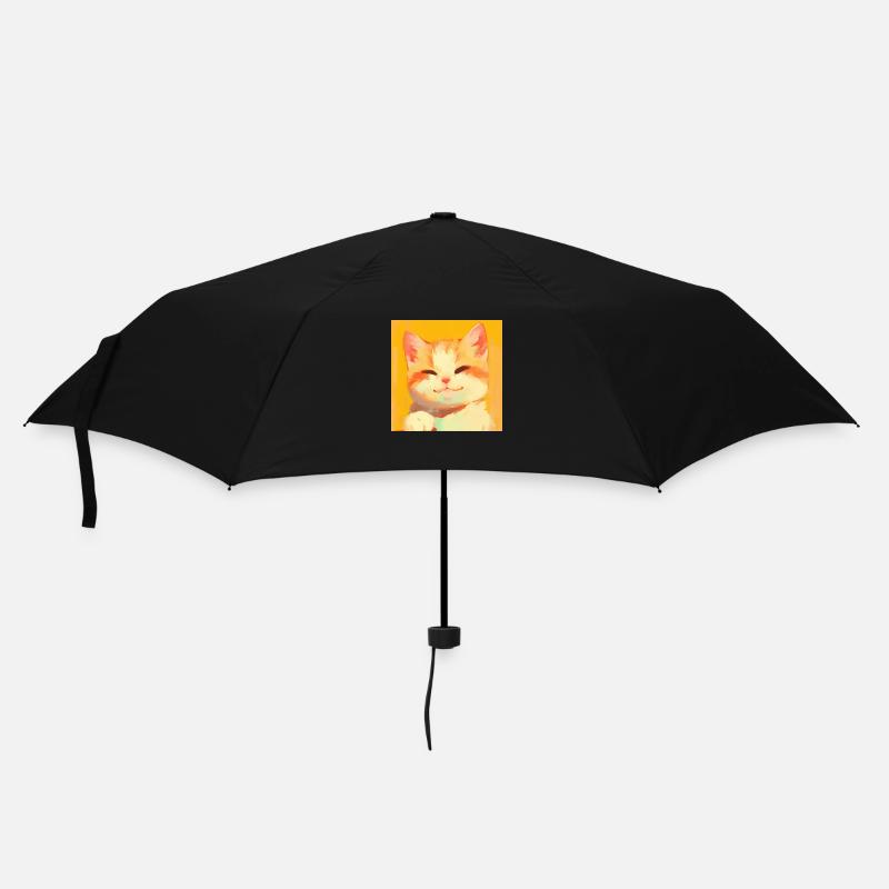 Chat, Motif De Chat - Parapluie standard - noir