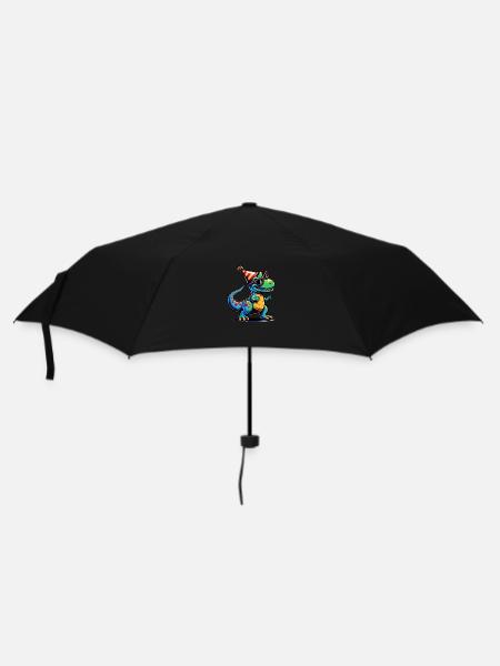 Party Dino - Umbrella (small) - black