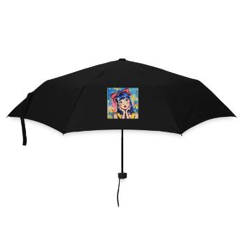 Anime, Waifu, Japon - Parapluie standard - noir - Devant