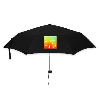 Never stop sliding Wind Wing kite paddle couleur - Parapluie standard - noir - Devant