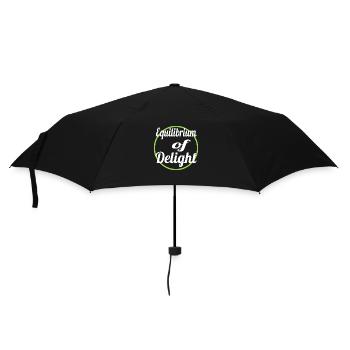 finding balance finding joy gift awesome - Umbrella (small) - black - Front