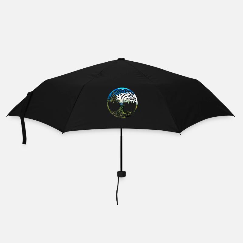 BaumdesLebensZillertal - Regenschirm (klein) - Schwarz