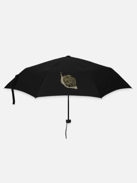Escargot - Parapluie standard - noir