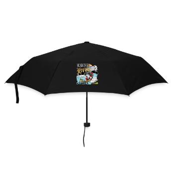 Mountain River Fishing - Umbrella (small) - black - Front