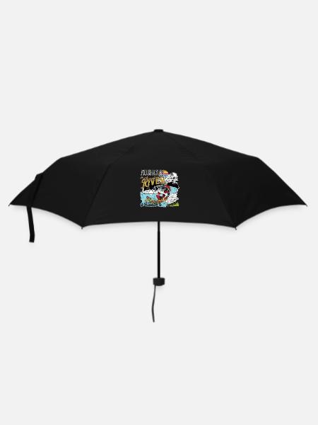Mountain River Fishing - Umbrella (small) - black
