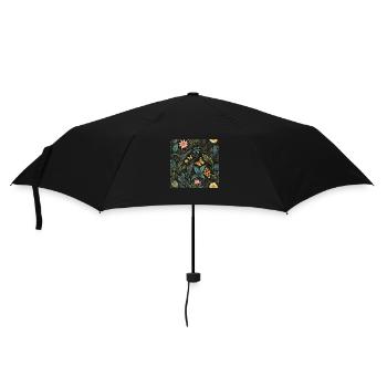 butterfly's in foliage #butterfly #flowers - Umbrella (small) - black - Front