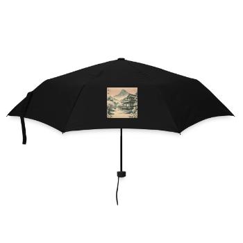Japon Vintage Hell 2 - Parapluie standard - noir - Devant