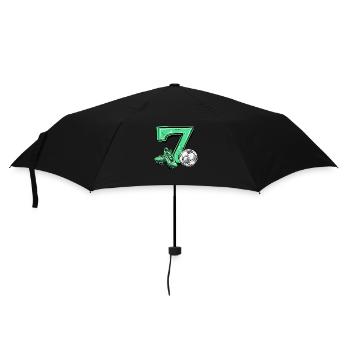 Football 7 years old - Umbrella (small) - black - Front