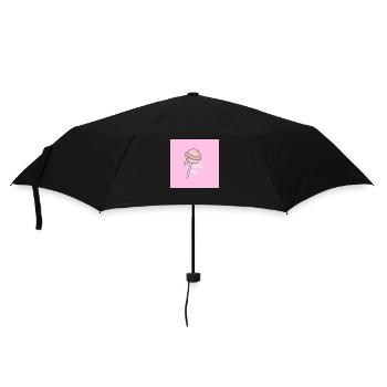 Sucette - bonbons - Parapluie standard - noir - Devant