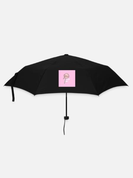 Sucette - bonbons - Parapluie standard - noir