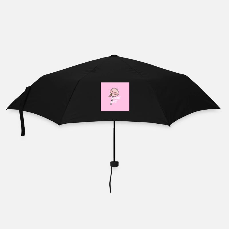 Lollipop-Süßigkeiten - Regenschirm (klein) - Schwarz