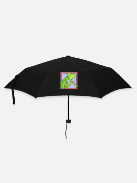 La mante religieuse - Parapluie standard - noir