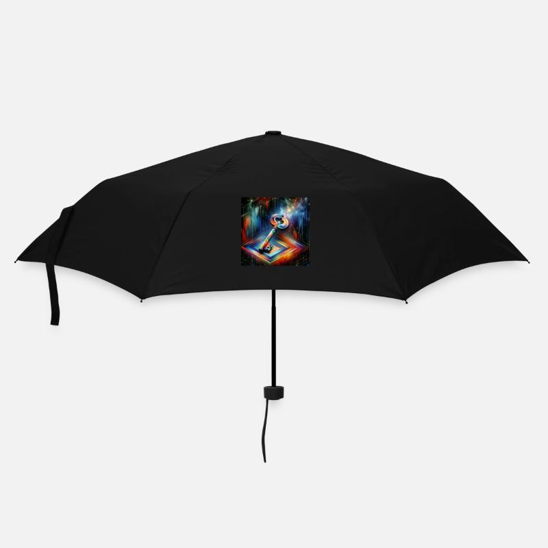 Clé - Parapluie standard - noir