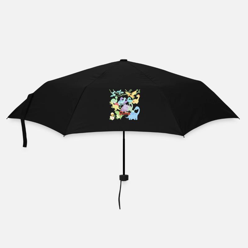 Soirée Dino - Parapluie standard - noir