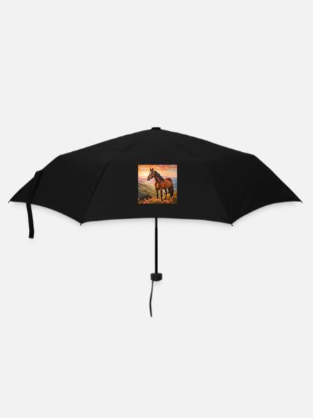 Art du cheval - Parapluie standard - noir