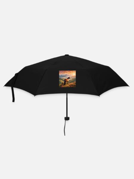 Art du cheval - Parapluie standard - noir